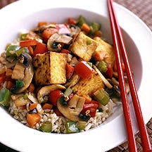 Photo of Scallion-Tofu and Vegetable Stir-Fry by WW