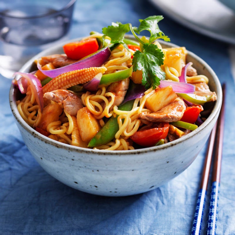 Photo of Sweet and sour pork with noodles by WW