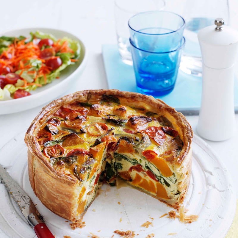 Photo of Roasted vegetable deep-dish quiche by WW