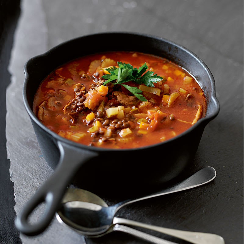Photo of Lentil & vegetable soup by WW