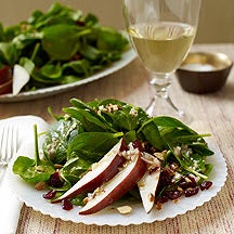 Photo of Spinach Salad with Pears, Almonds and Cranberries by WW