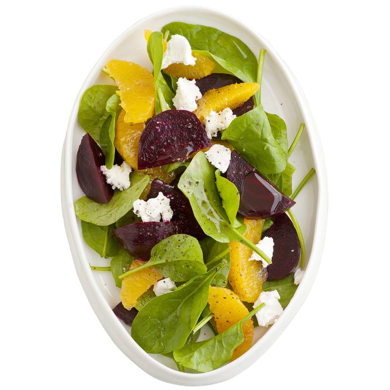 Photo of Beetroot, orange, goat's cheese and spinach salad by WW