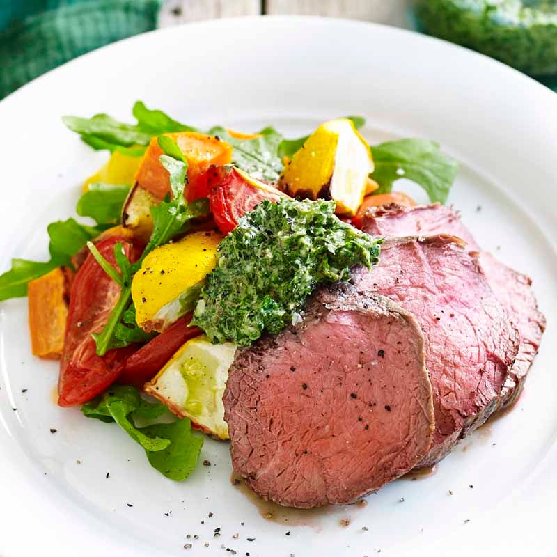 Photo of Roast beef with salsa verde by WW