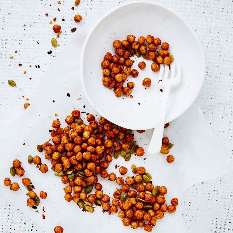 Photo of Spice-roasted chickpeas and seeds by WW