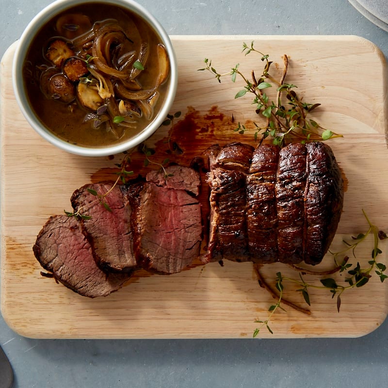 Photo of Beef Tenderloin with Mushrooms & Onions by WW