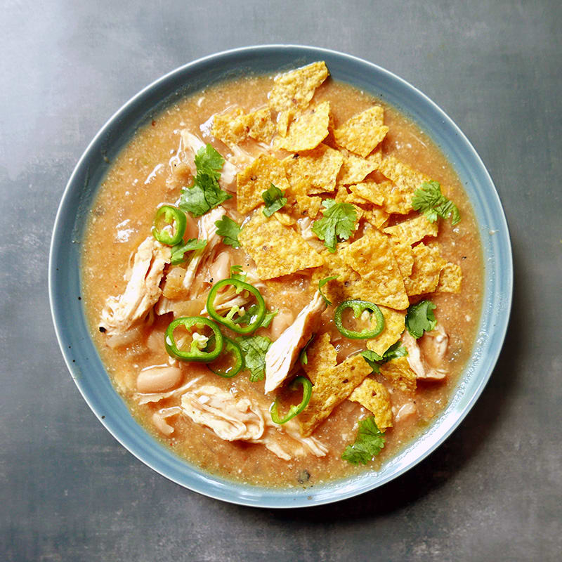 Photo of Slow cooker white chicken chili by WW