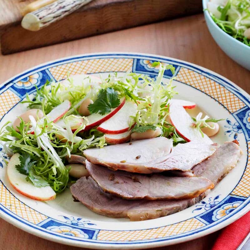Photo of Fennel pork with apple and butter bean salad by WW