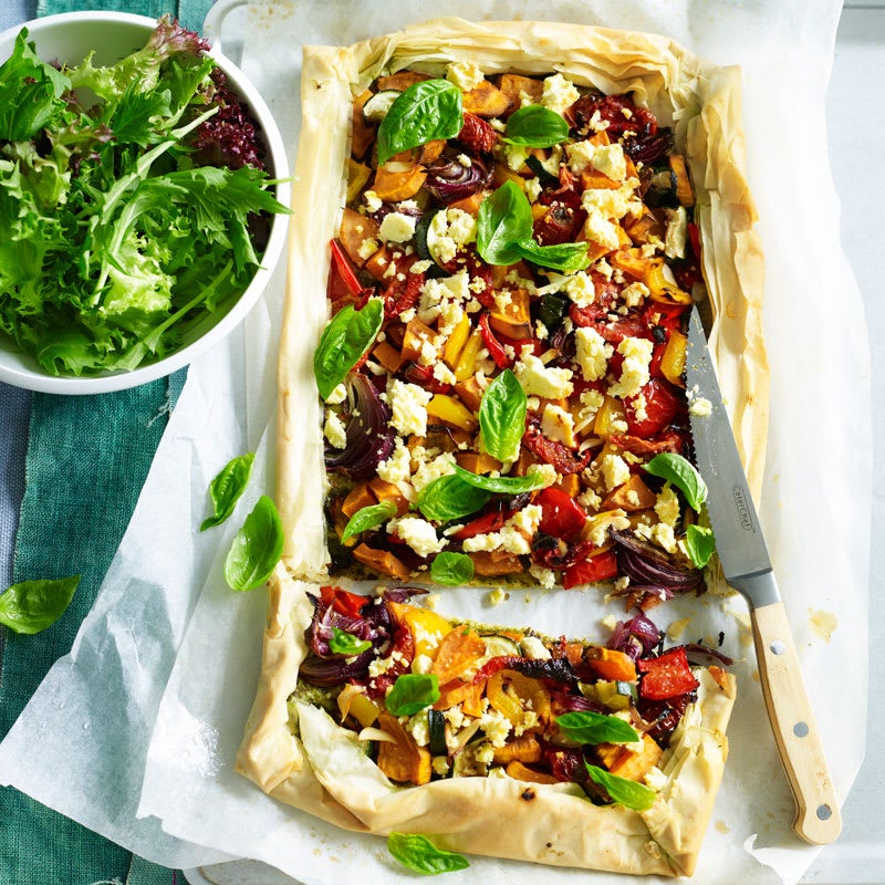 Photo of Free-form vegetable and feta tart by WW