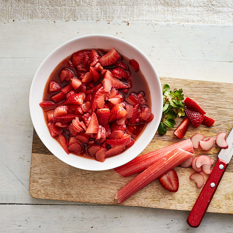 Photo of Chunky strawberry-rhubarb sauce by WW