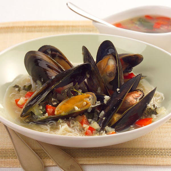Photo of Beer Steamed Mussels by WW