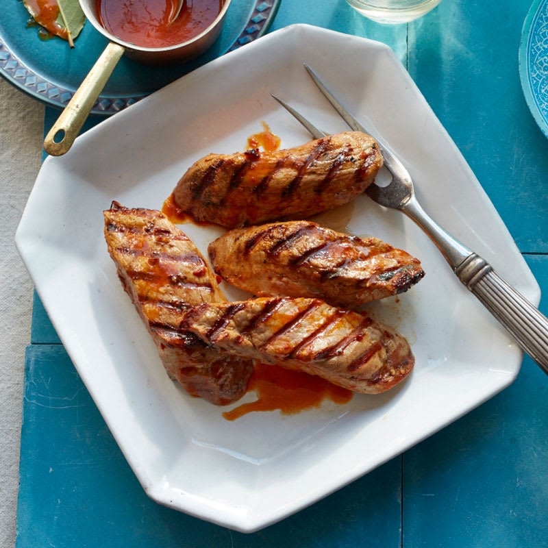 Photo of Marinated grilled pork tenderloin by WW