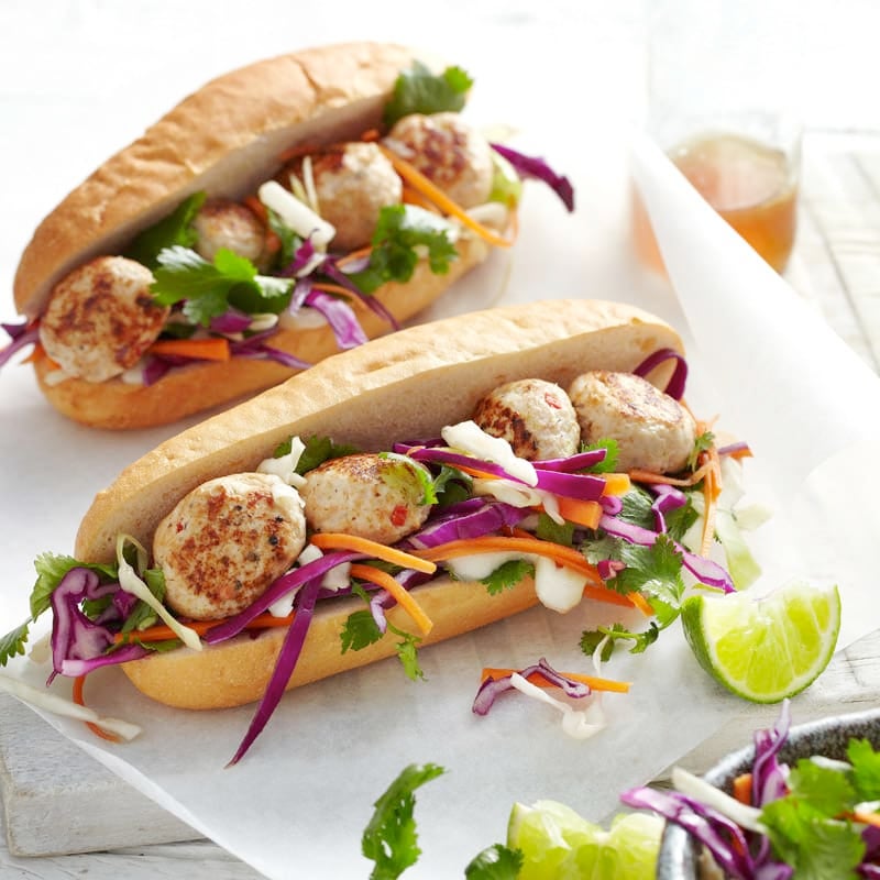 Photo of Chicken meatball banh mi by WW