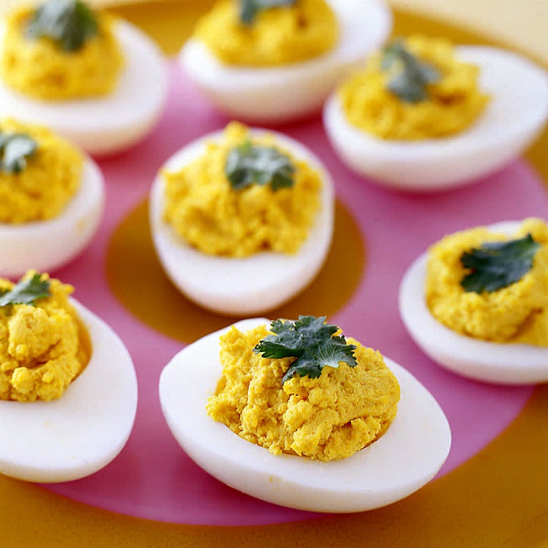 Photo of Curried Deviled Eggs by WW