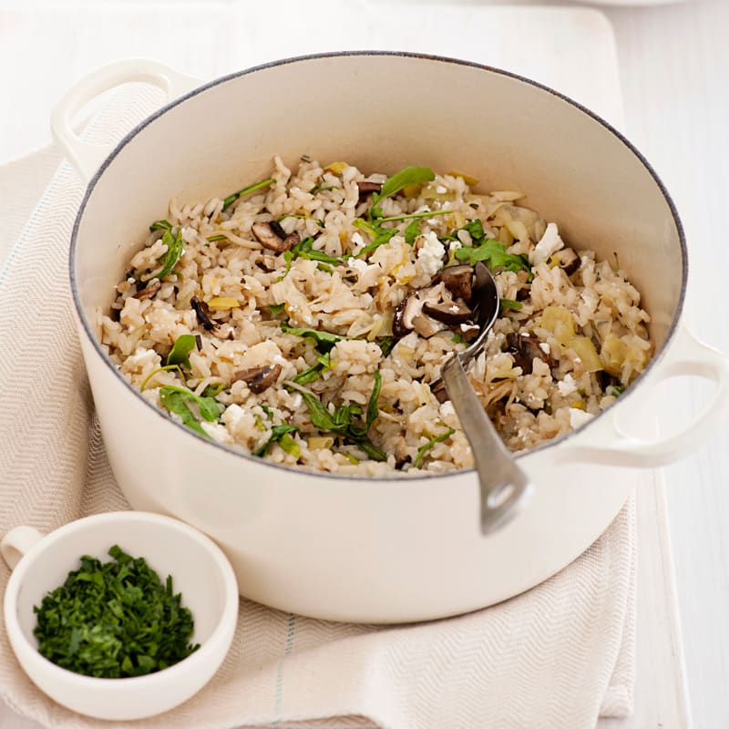 Photo of Oven-baked mushroom risotto by WW