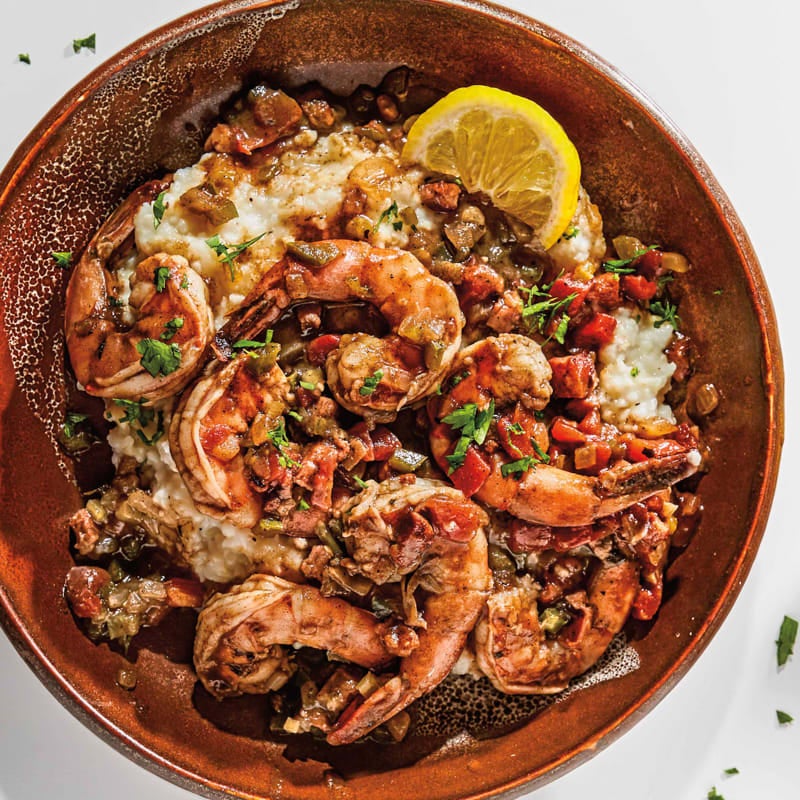 Creole shrimp & grits