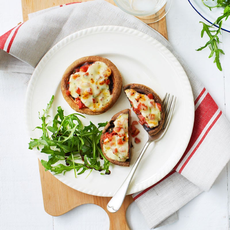 Photo of Mushroom and bocconcini melts with garlic toast by WW