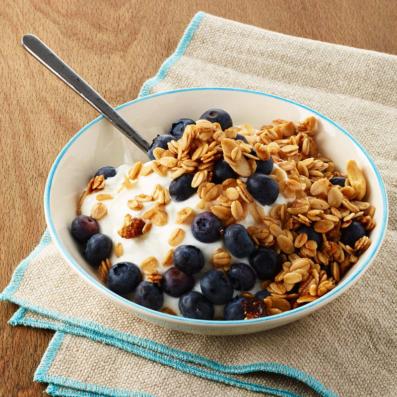 Photo of Yogourt with Blueberries and Granola by WW