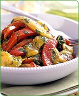 Photo of Herb-roasted peppers with garlic by WW