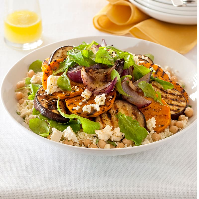 Photo of Grilled eggplant and pumpkin couscous salad by WW