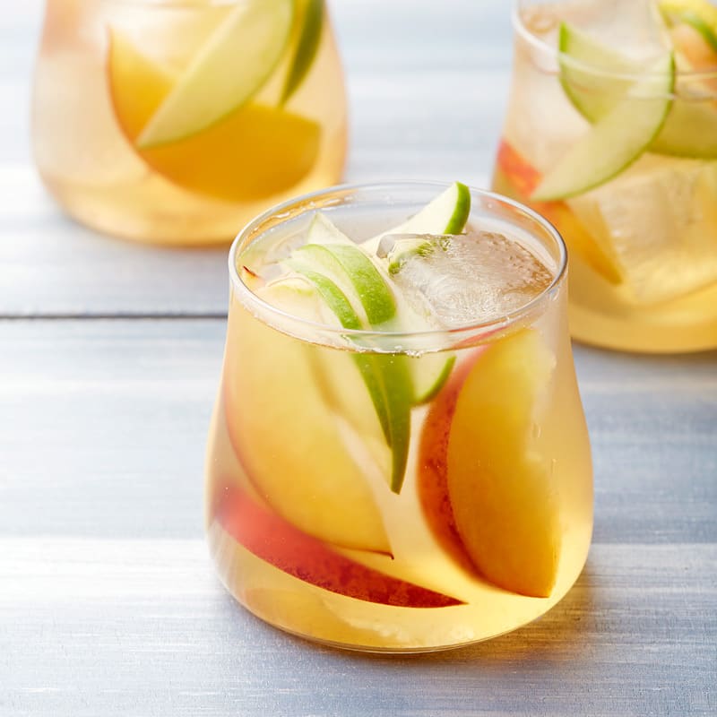 Photo of White Wine and Peach Sangria by WW