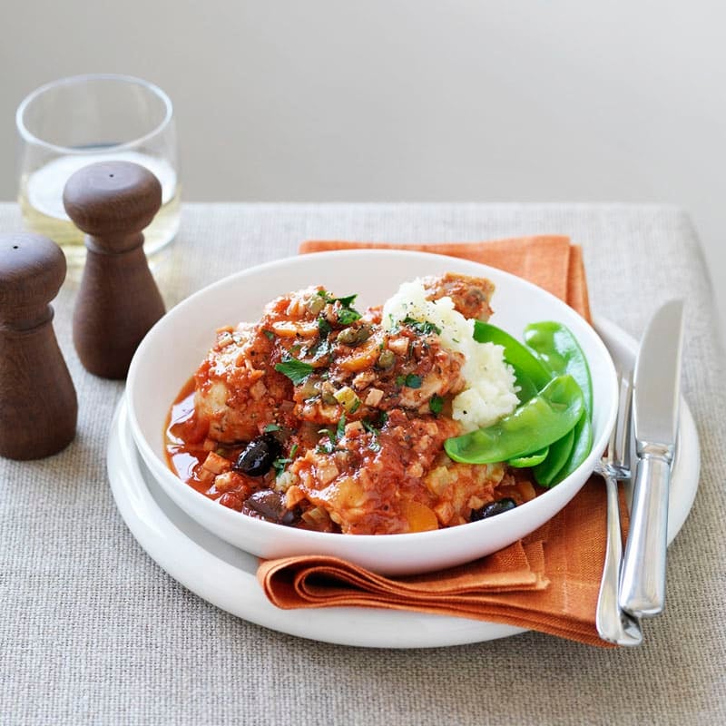 Photo of Chicken cacciatore with mashed potato by WW