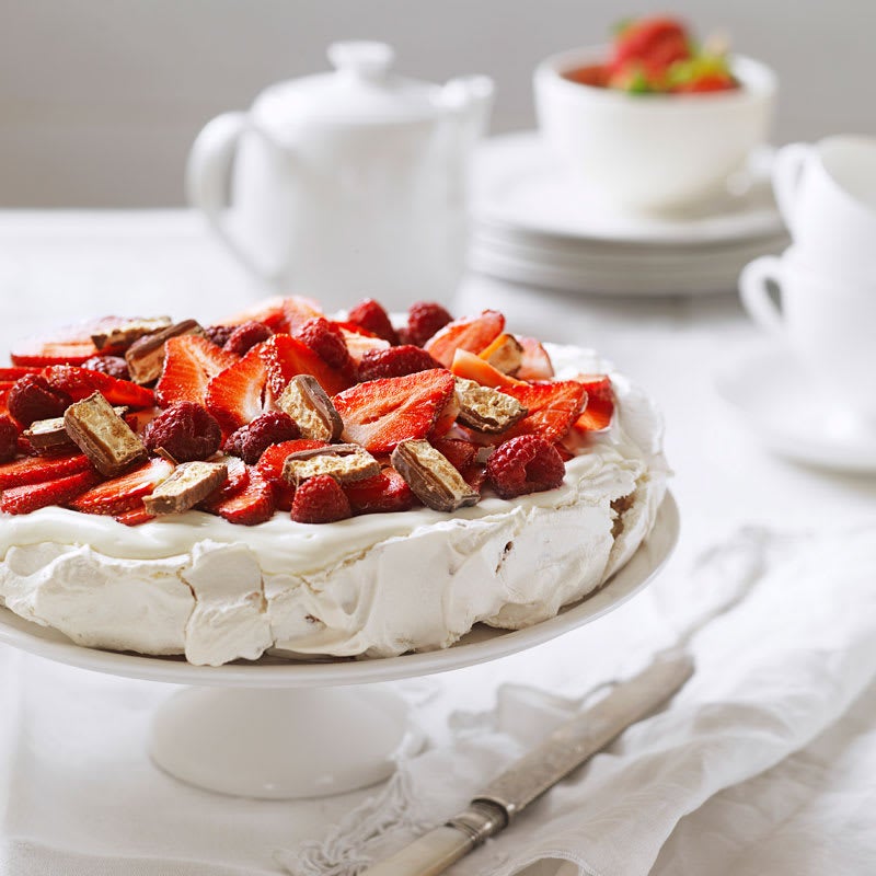 Photo of Rich toffee pavlova with berries by WW