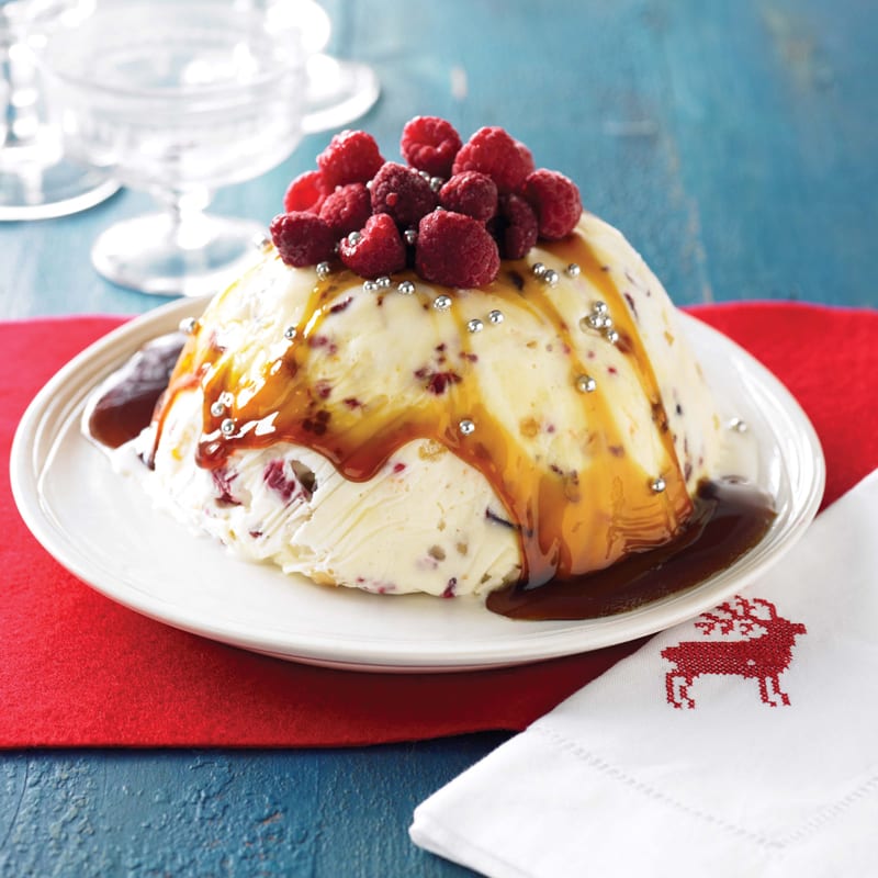 Photo of Frozen fruit and nut ice-cream pudding by WW
