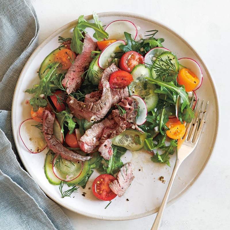 Photo of Summer Steak Salad with Arugula & Dill by WW
