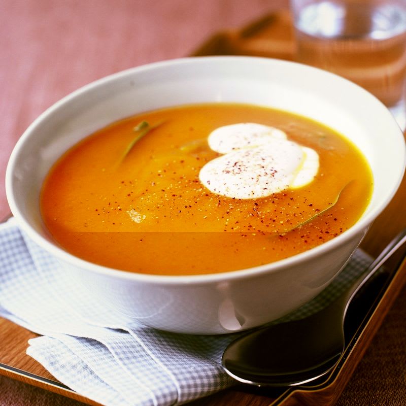 Photo of Carrot, tarragon & yogurt soup by WW