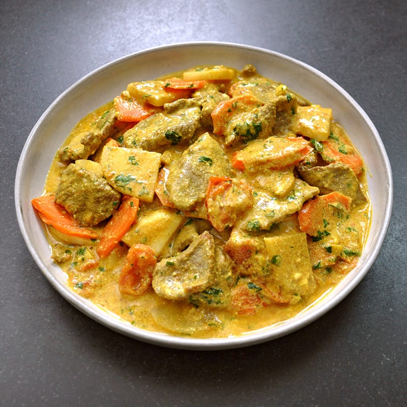 Photo of Indian curried lamb with vegetables by WW