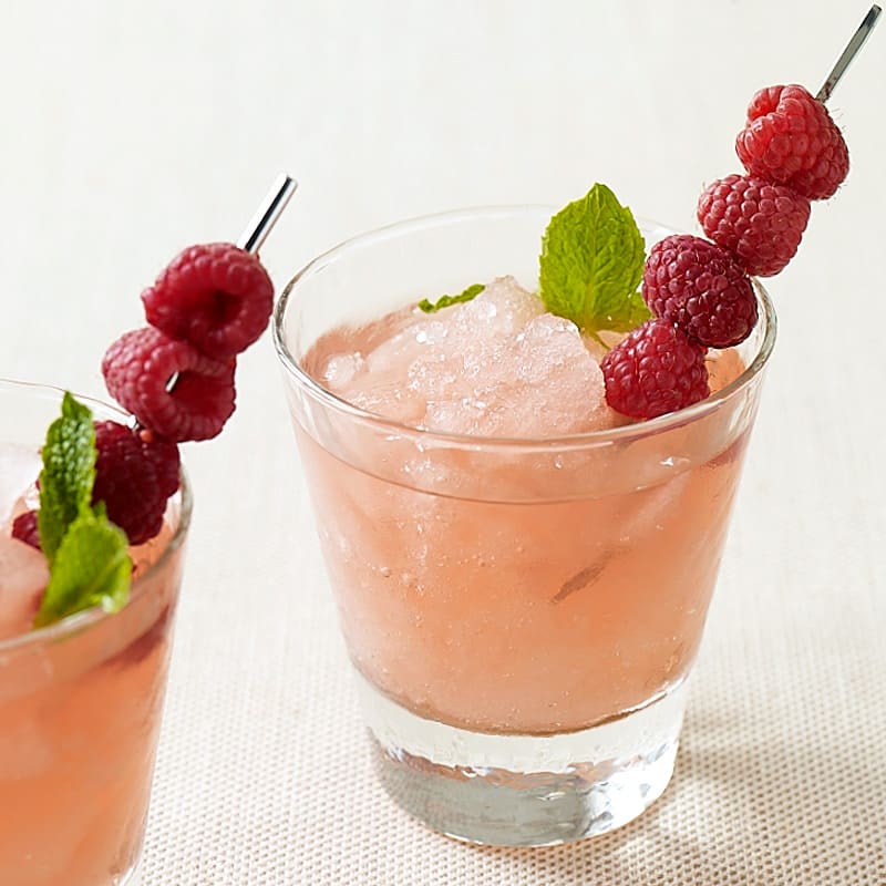 Photo of Raspberry-lemonade vodka slushies by WW