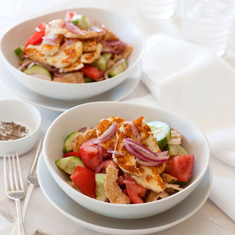 Photo of Haloumi with fattoush by WW