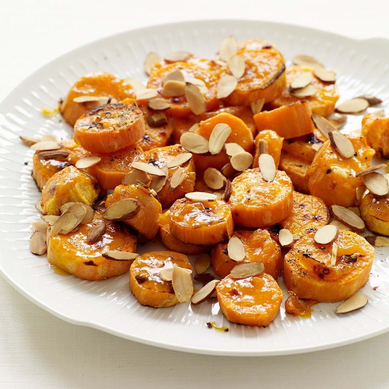 Photo of Apricot and ginger-glazed sweet potatoes by WW