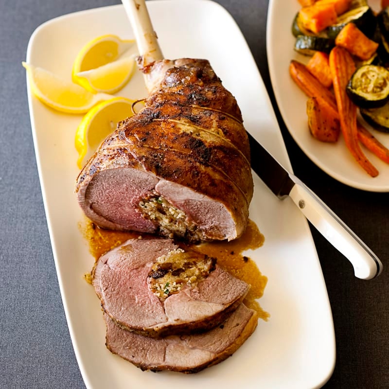Photo of Roast lamb with couscous stuffing by WW