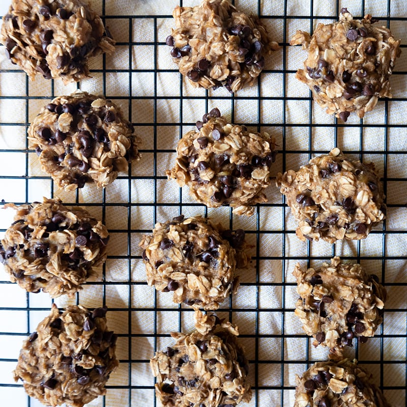 Photo of Peanut Butter, Banana & Chocolate Chip Breakfast Cookies by WW