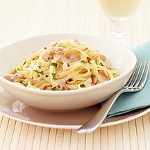 Photo of Linguini with White Wine Clam Sauce by WW