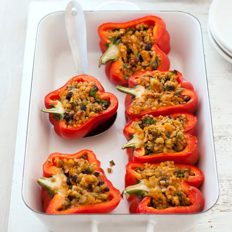Photo of Roasted capsicum with lentil stuffing by WW