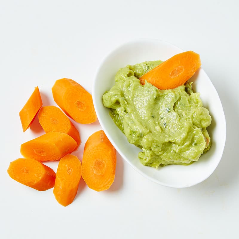 Photo of Guacamole with Sliced Carrots by WW