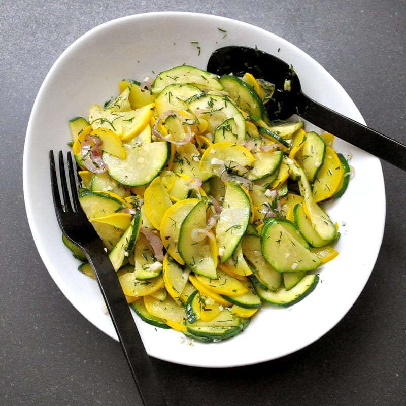 Photo of Wok Seared Zucchini with Lemon and Dill by WW