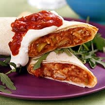 Photo of Baked turkey and Jack cheese chimichangas by WW