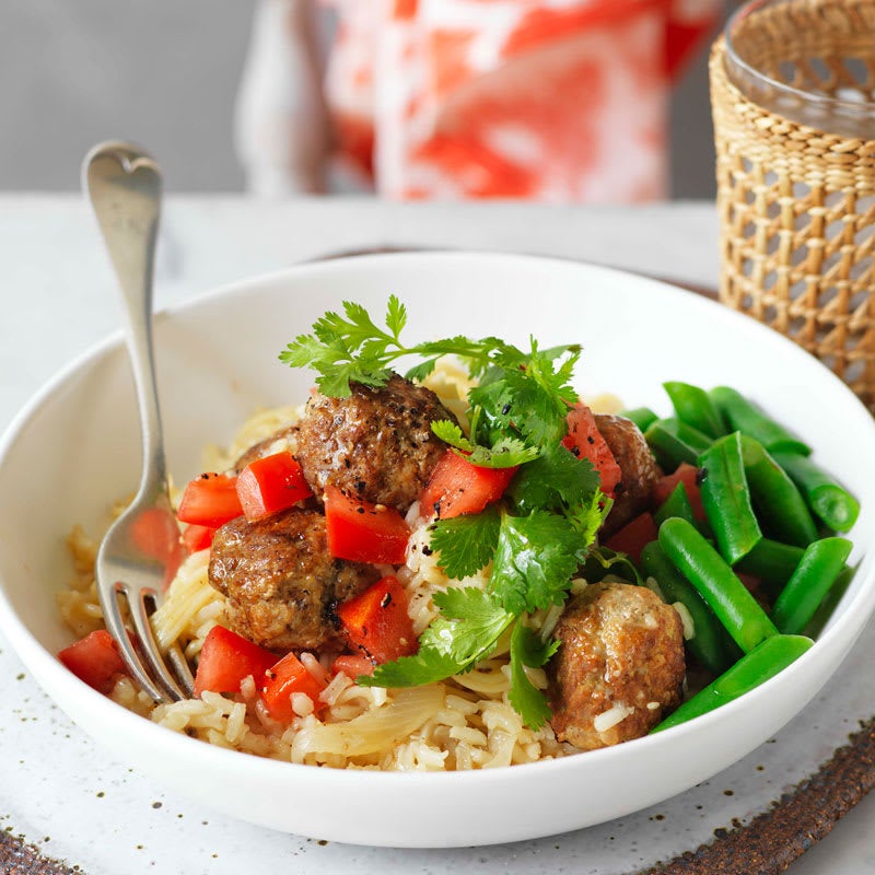 Photo of Lebanese pork and veal meatballs by WW