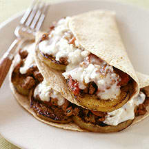Photo of Moussaka Quesadillas with a Bechamel Cream Sauce by WW