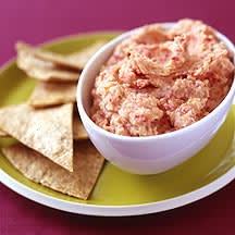 Photo of White Bean and Sun-Dried Tomato Dip with Homemade Chips by WW