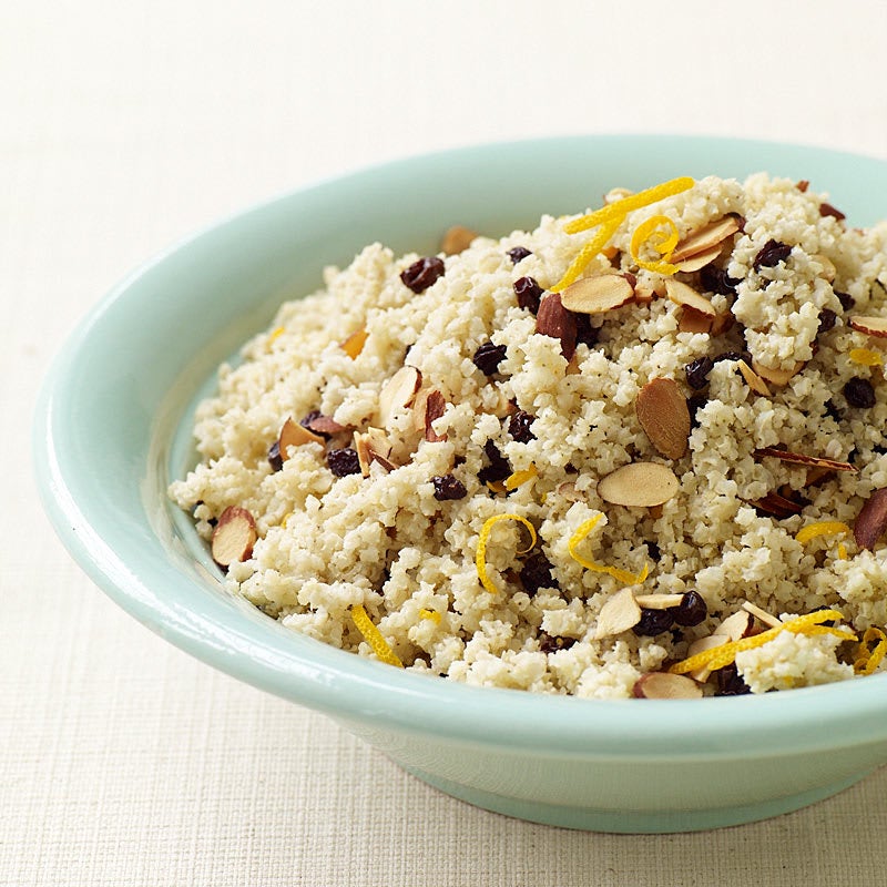 Photo of Orange-scented millet with almonds and currants by WW