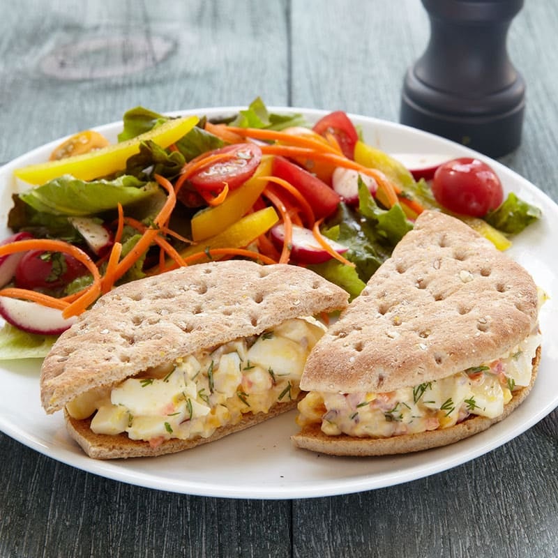 Photo of Egg Salad Sandwich & Side Salad  by WW