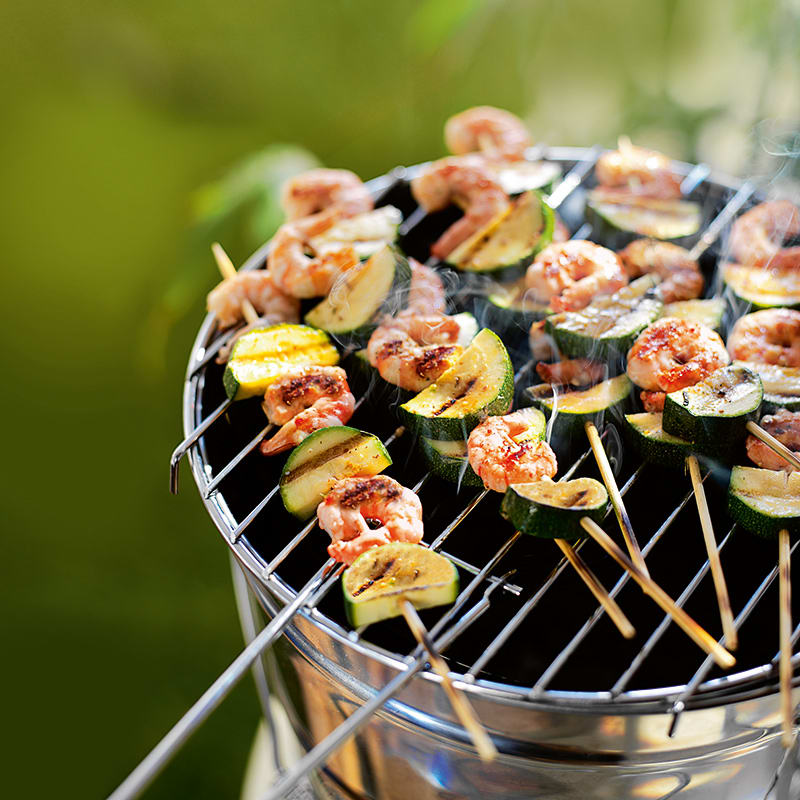 Photo of Prawn & courgette brochettes by WW