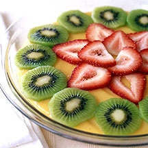 Photo of Fruit-Crusted Strawberry-Kiwi Banana Cream Pie by WW