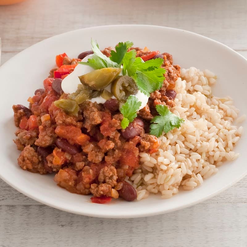 Photo of Beef and bean chilli by WW