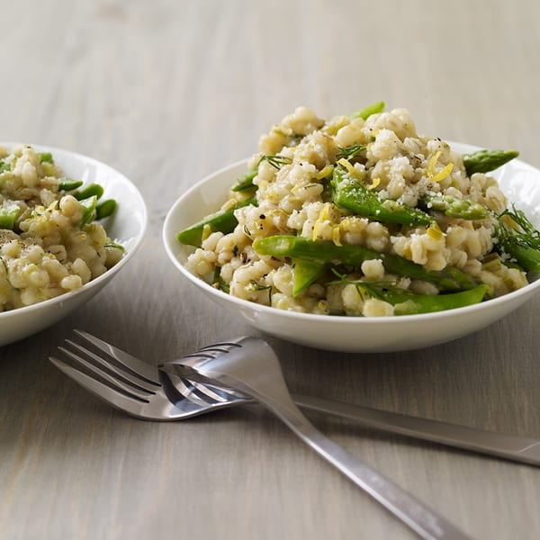 Photo of Spring vegetable and barley risotto by WW