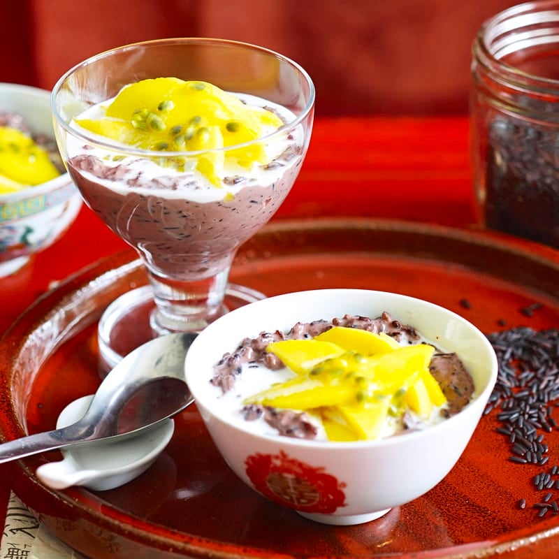 Photo of Coconut black rice with mango and passionfruit by WW